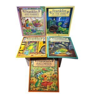 Franklin Childrens Book Set Of 5 By Paulette Bourgeois & Brenda Clark